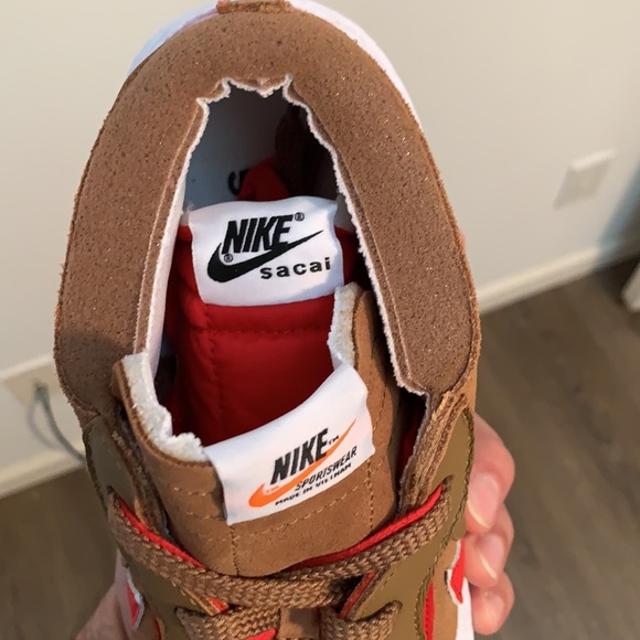 Nike Sacai Blazer Low 11 - Picture 4 of 5